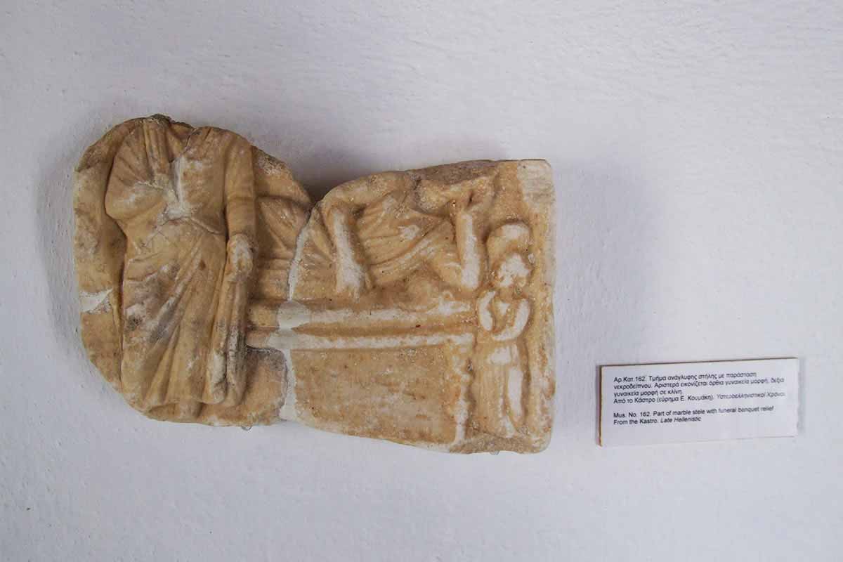 Exhibit from the archaeological museum of Sifnos