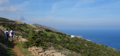 Hiking in Sifnos