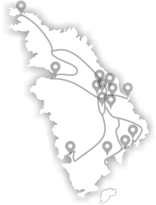 the map of Sifnos
