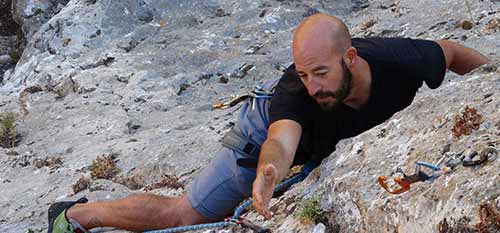 Climbing in Sifnos
